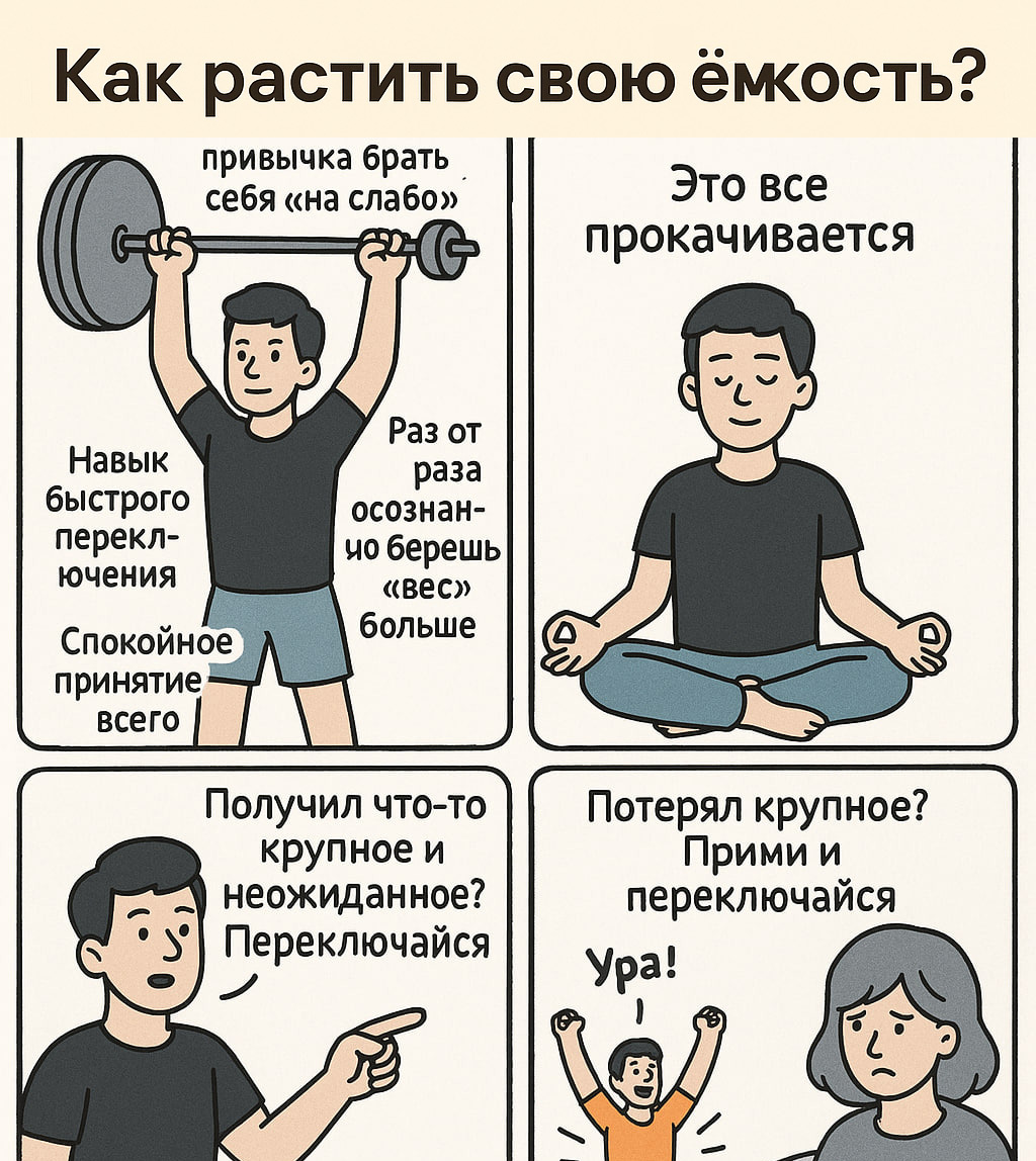 Как растить свою емкость